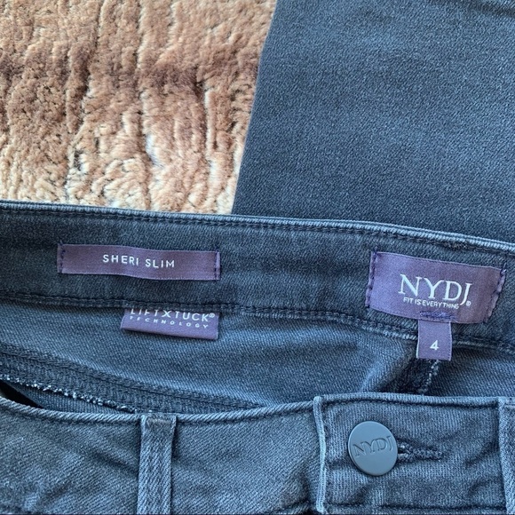NYDJ Sheri Side Seam Slim Jeans - Picture 9 of 11